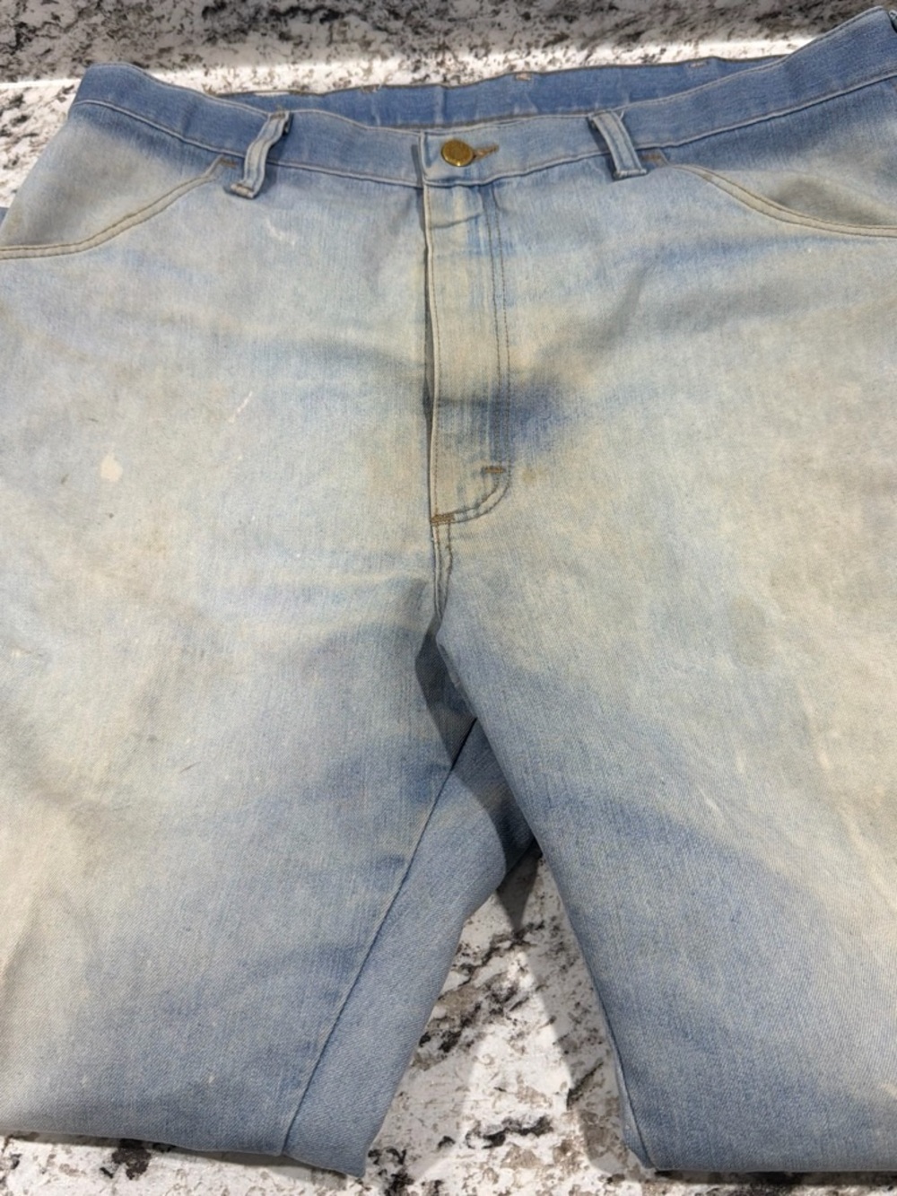 Vintage wrangler Light Blue Men's Denim Jeans